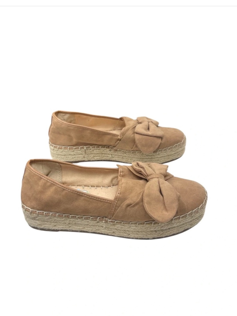 Circus by Sam Edelman Women’s Espadrille Platform Loafers with Bow 7.5 women’s
